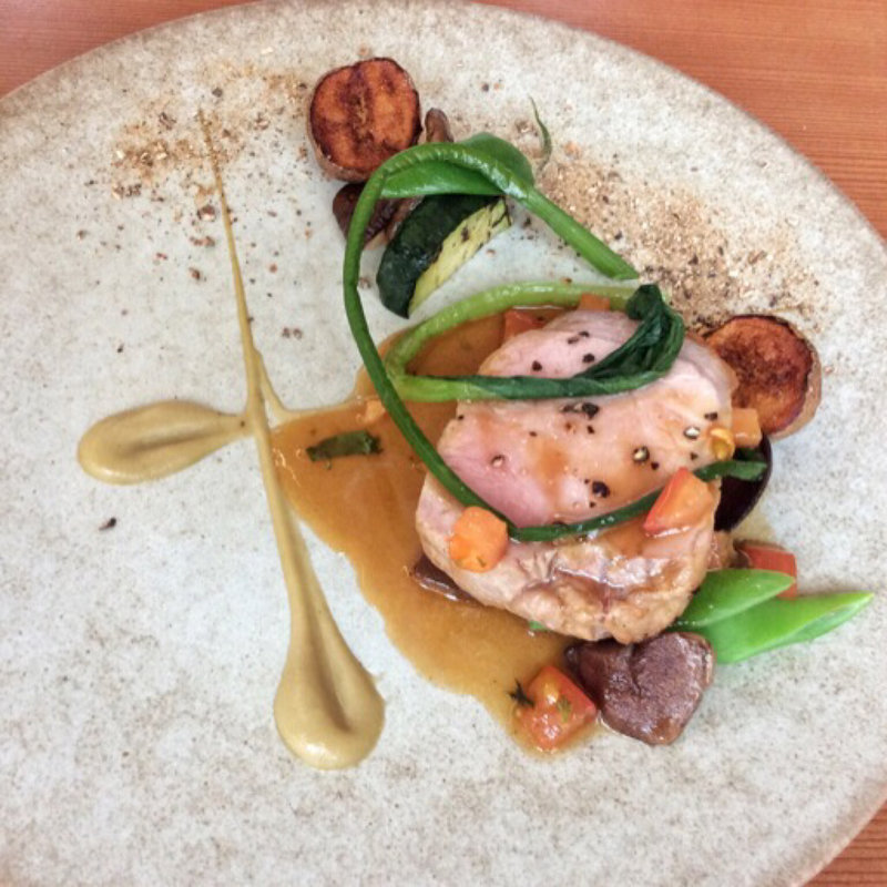 ヤマトポークのロティ トマトとエストラゴン(シエル エ ソル （CIEL ET SOL）)