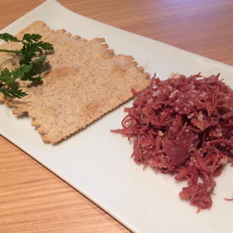 熟成和牛コンビーフ(熟成和牛焼肉エイジング・ビーフワテラス 神田秋葉原店)