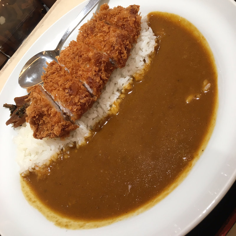 ロースかつカレー(松のや 立川北口店)