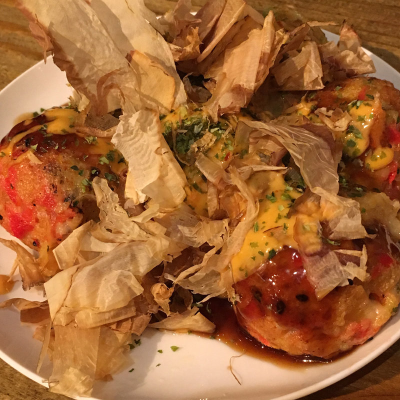 たこ焼き キムチマヨ(たこ焼き ちょい呑み金魚)