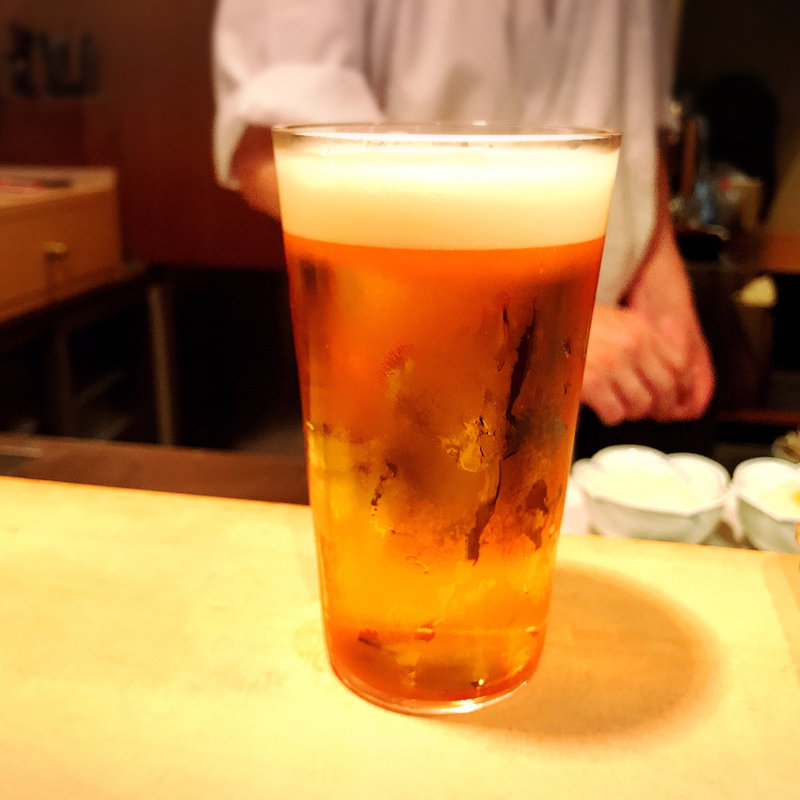 生ビール(焼鳥 鳥よし 中目黒店)