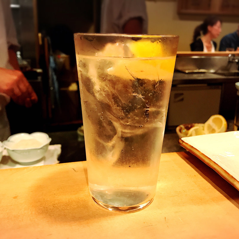 レモンサワー(焼鳥 鳥よし 中目黒店)