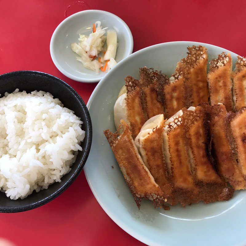 焼き餃子＋ライス(宇都宮みんみん 駅東口店 )