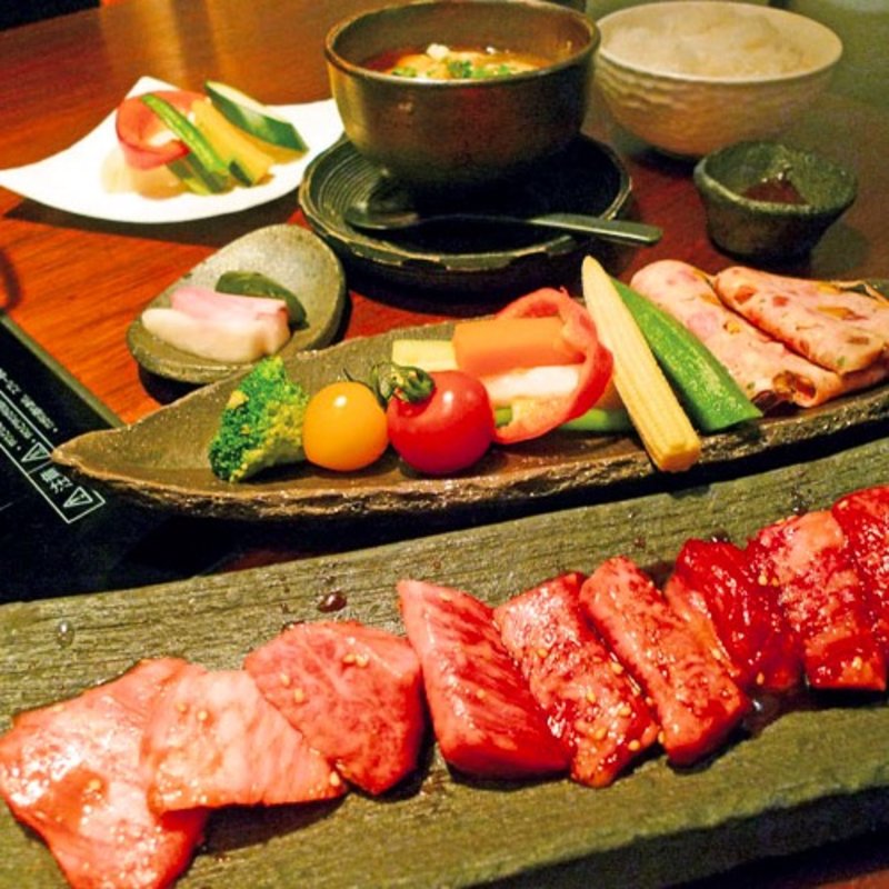 飛騨牛 炭火焼ランチ（100g）(飛騨牛一頭家 馬喰一代 銀座)