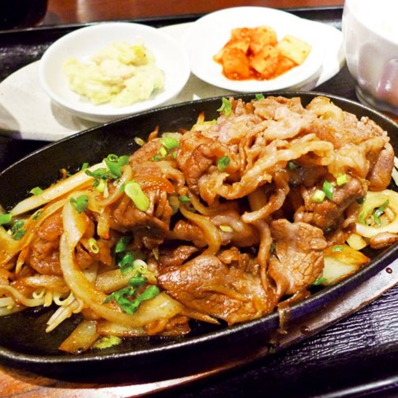 米沢牛カルビ御膳(牡丹苑)