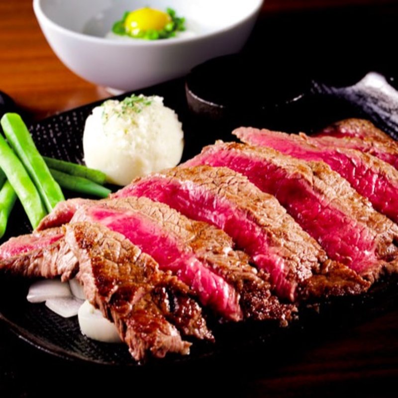 腰塚ステーキ（240g）(腰塚ハンバーグ&ステーキ 自由が丘正面口店)