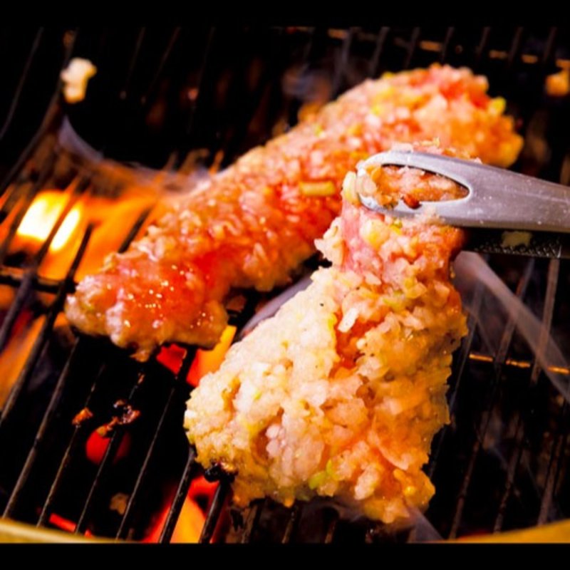 ネギ塩焼肉・タン塩(漢江)