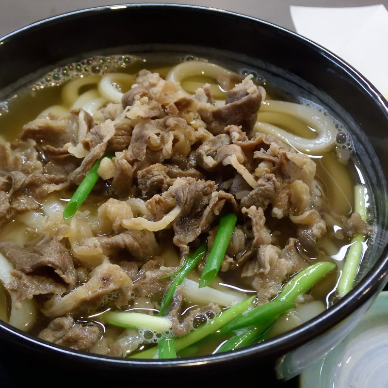 肉うどん(手打ちうどん 大蔵)