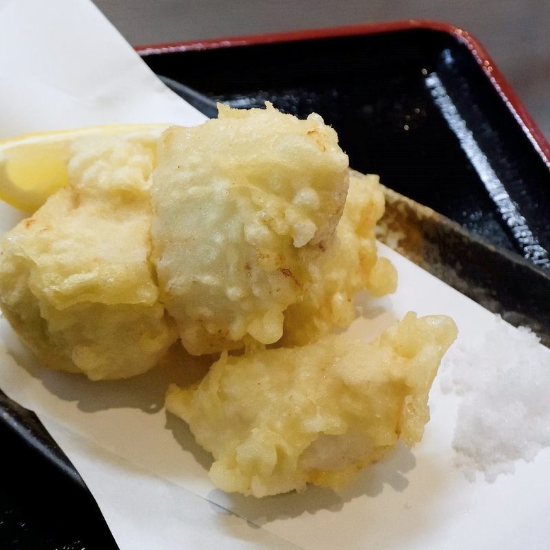 天ぷら かしわ(手打ちうどん 大蔵)