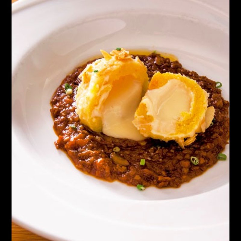 じゃがいものカネーデルリ(cucina tirolese 三輪亭 per famiglie)