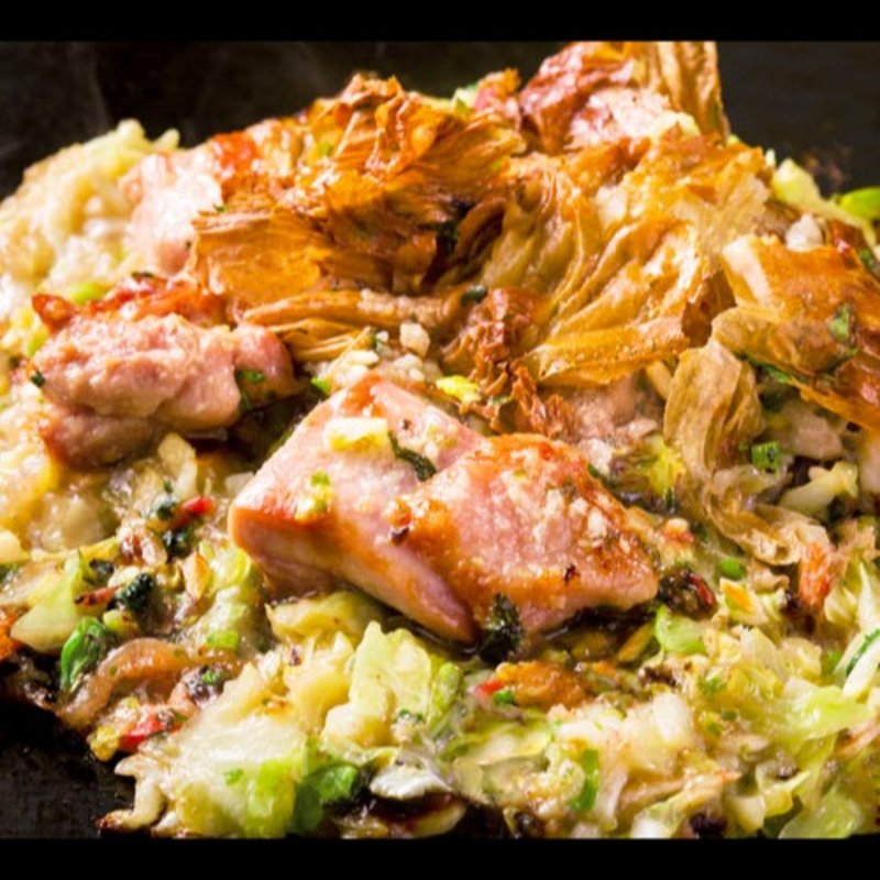 鶏の発酵もんじゃ(お惣菜と煎餅もんじゃ さとう)