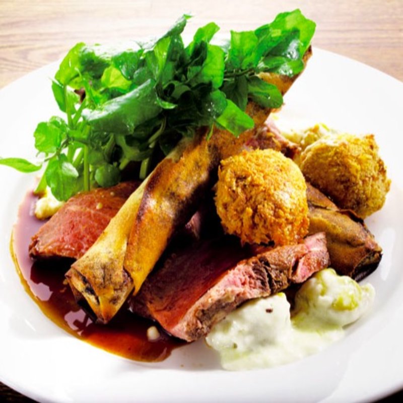 和牛仔牛リブロースグリル(煮こみや なりた)