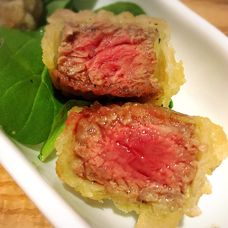 牛肉の白ワイン醤油(ISOGAMI　FRY　BAR （イソガミ フライ バル）)