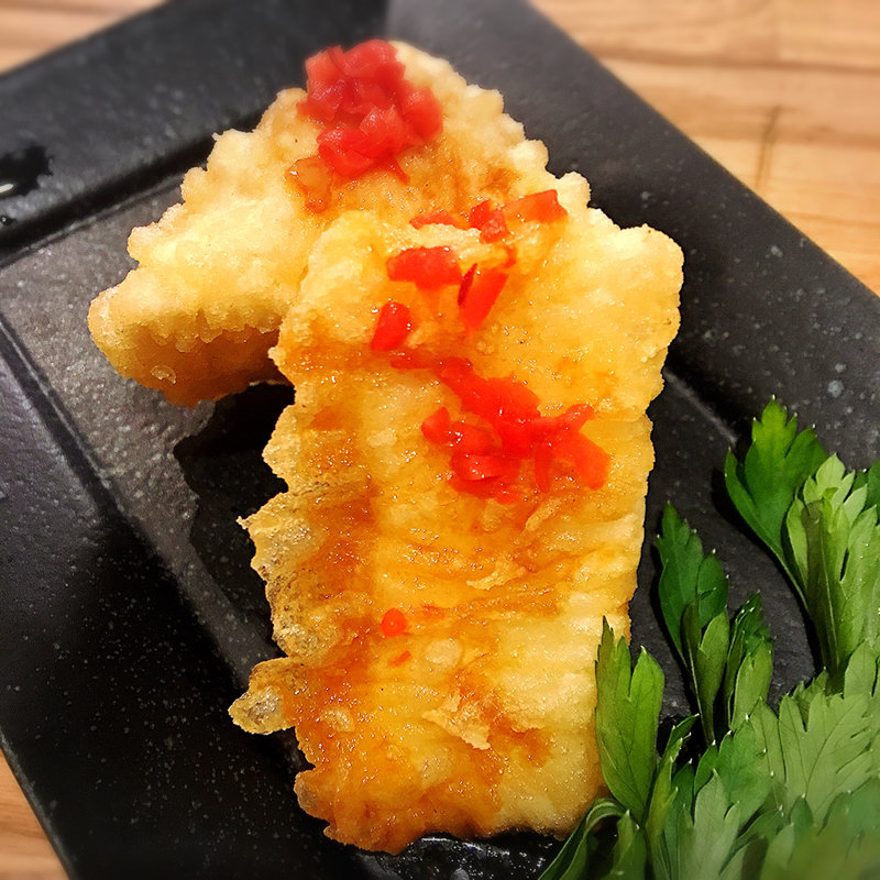 厚揚げの紅生姜醤油(ISOGAMI　FRY　BAR （イソガミ フライ バル）)