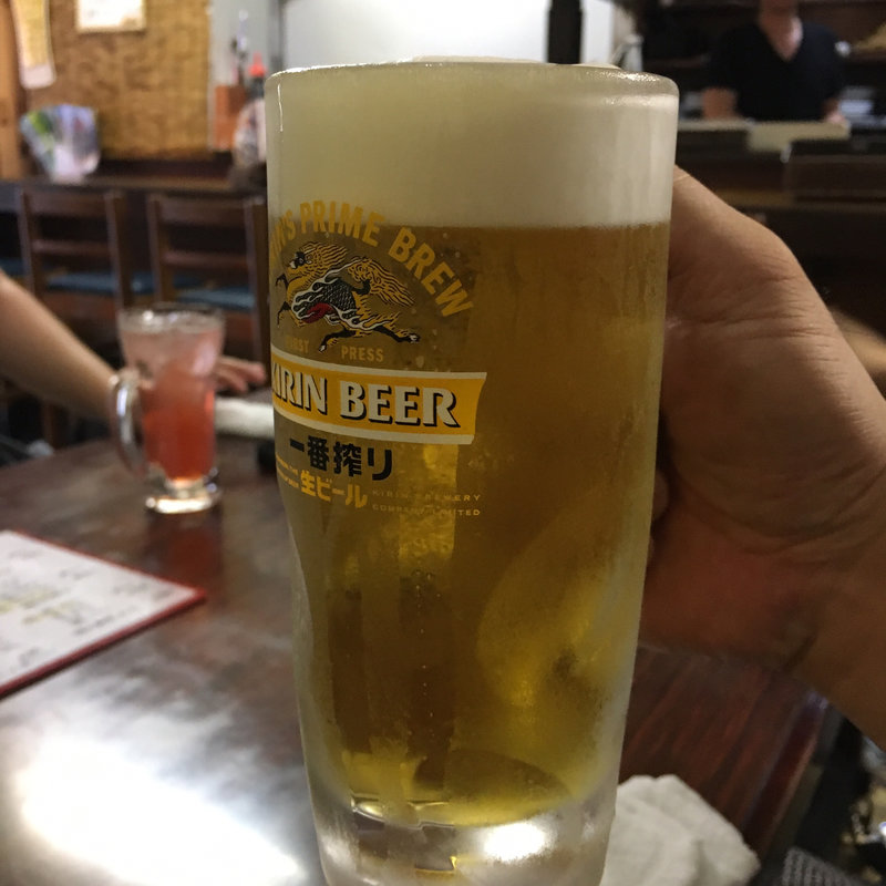 生ビール(大衆酒場えびす)