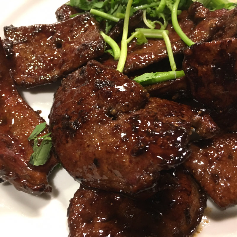 豚レバー炒め(先進海産店 )