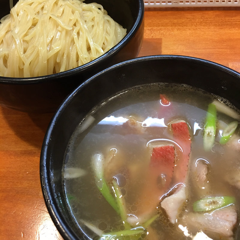 キンメダイの塩つけ麺(ラーメン哲史)