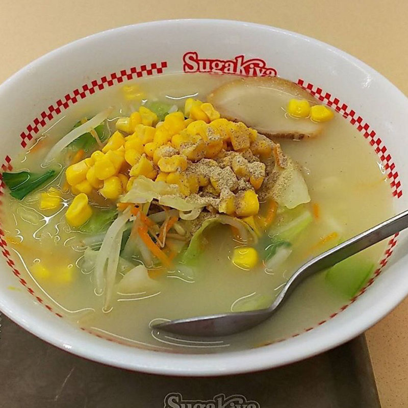 温野菜ラーメン(スガキヤ カナート洛北)