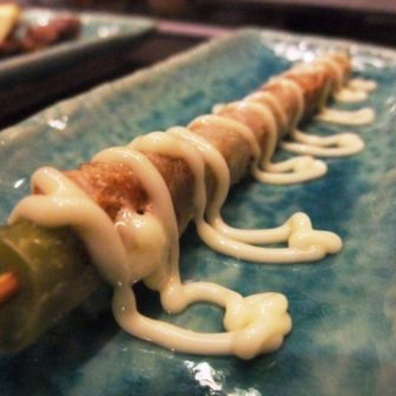 アスパラ肉巻(鉄板 道)