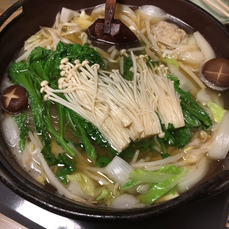 ちゃんこ鍋(ちゃんこ上潮 （あげしお）)