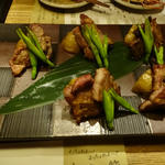 もち豚の藁焼き・南蛮味噌(四万十川 )