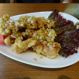 油淋鶏ランチセット(中華料理店 花木蘭)