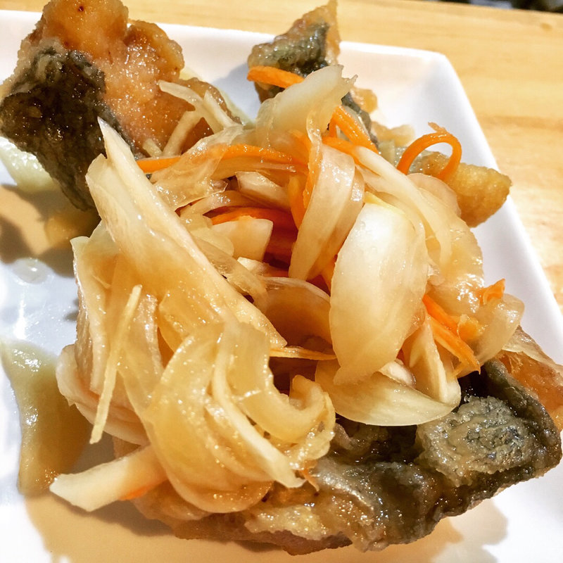 鯵の南蛮漬け(塩梅)