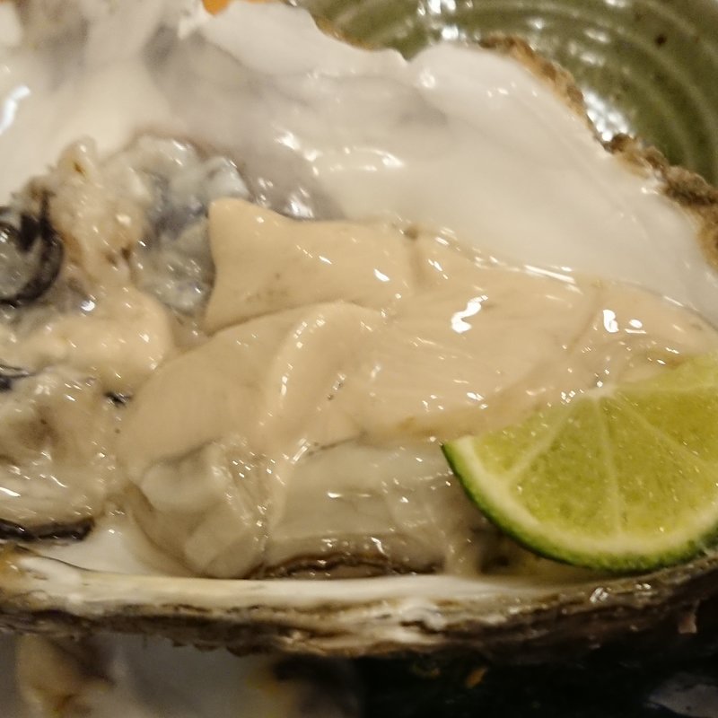 岩ガキ　ポン酢or特製塩　(一期一会)