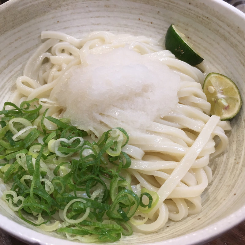 冷ぶっかけ（大盛）(おにやんま　五反田本店)