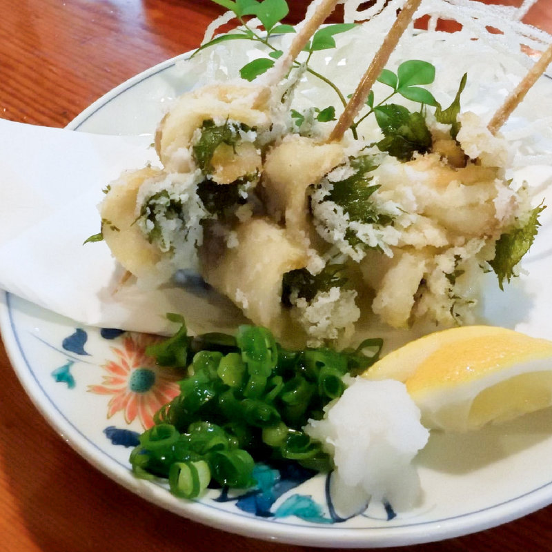 白身魚の唐揚げ(内海八 )