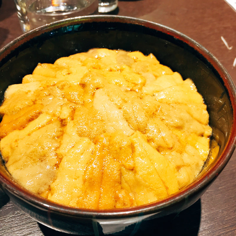 うに丼(きくよ食堂)