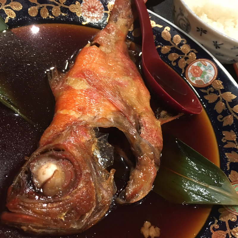 金目鯛の姿煮(かもめ丸)