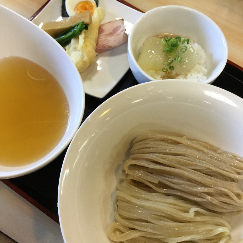 二種の愛盛りつけ麺(ガチ麺道場 )