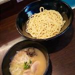 鶏塩つけ麺（中盛）(らーめん　玉彦)