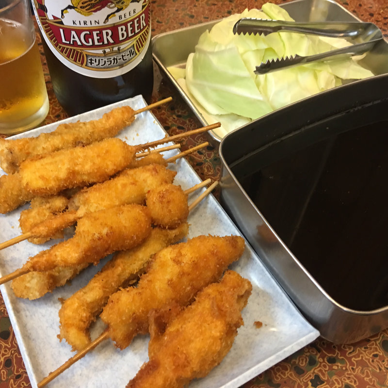 串カツ(菊井かつ 黒川店)