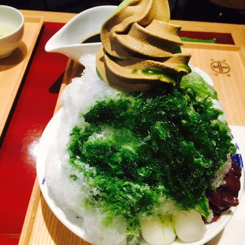 宇治きん氷(中村藤吉本店 銀座店)