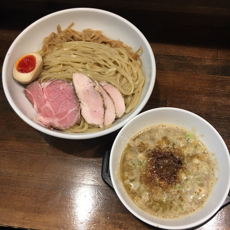 魚介系醤油つけ麺(えびす丸)