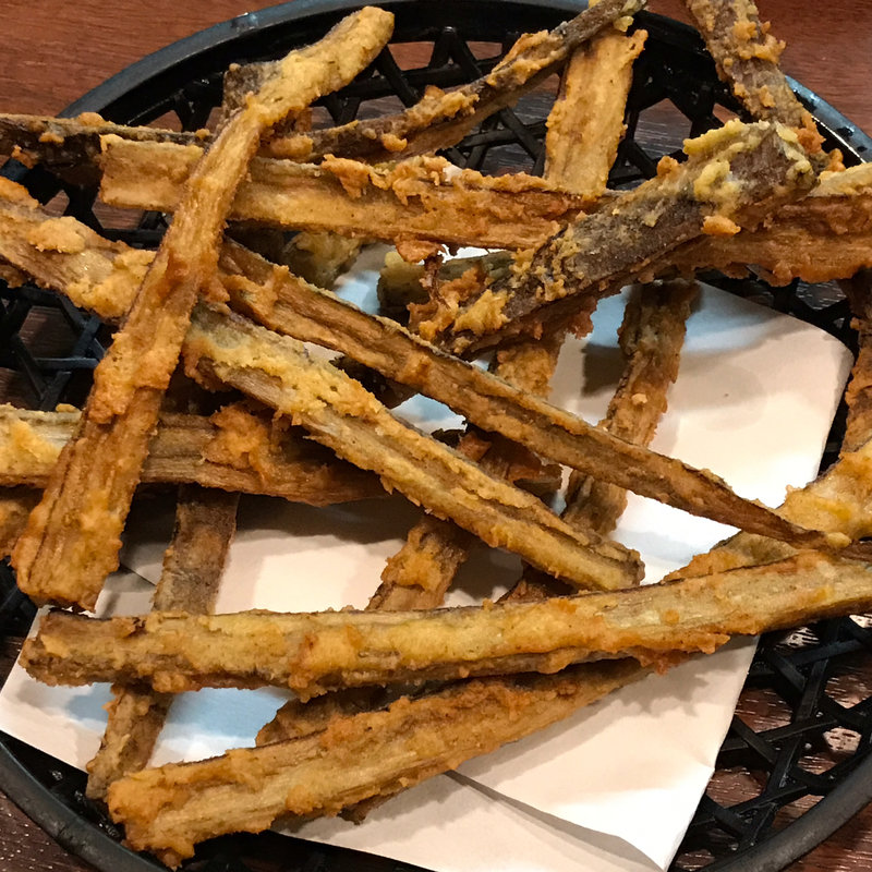 ごぼうの唐揚げ 並盛り(茄子美)