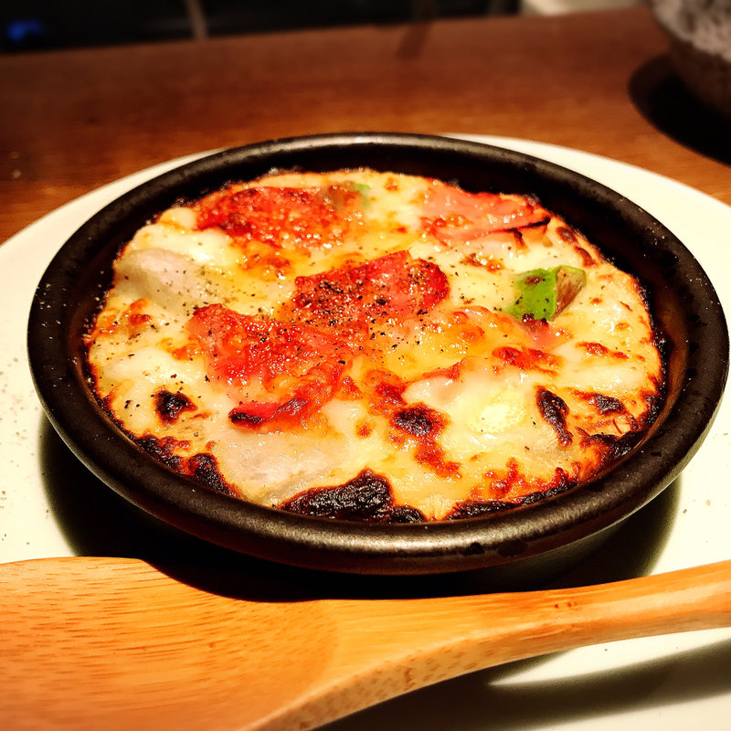 アスパラと粒貝のグラタン(高太郎 （こうたろう）)