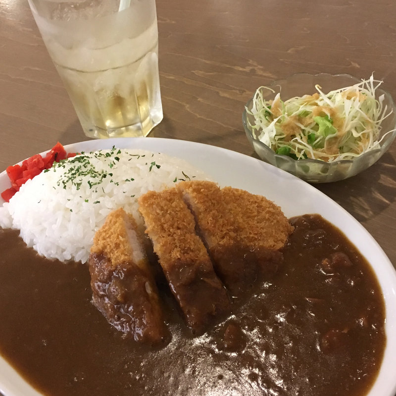カツカレーセット(ザ・コーヒースタンダード 神戸ハーバーランドumie店 （THE COFFEE STANDARD）)