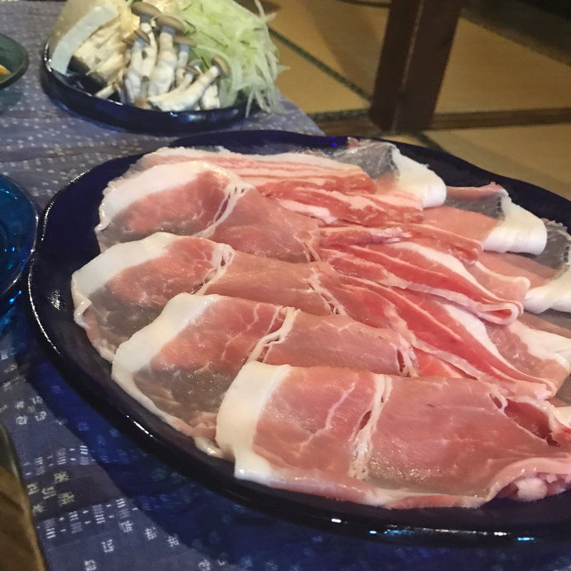 あぐー豚のしゃぶしゃぶコース(お食事処 ちゃんや～ （おしょくじどころ ちゃんやー）)