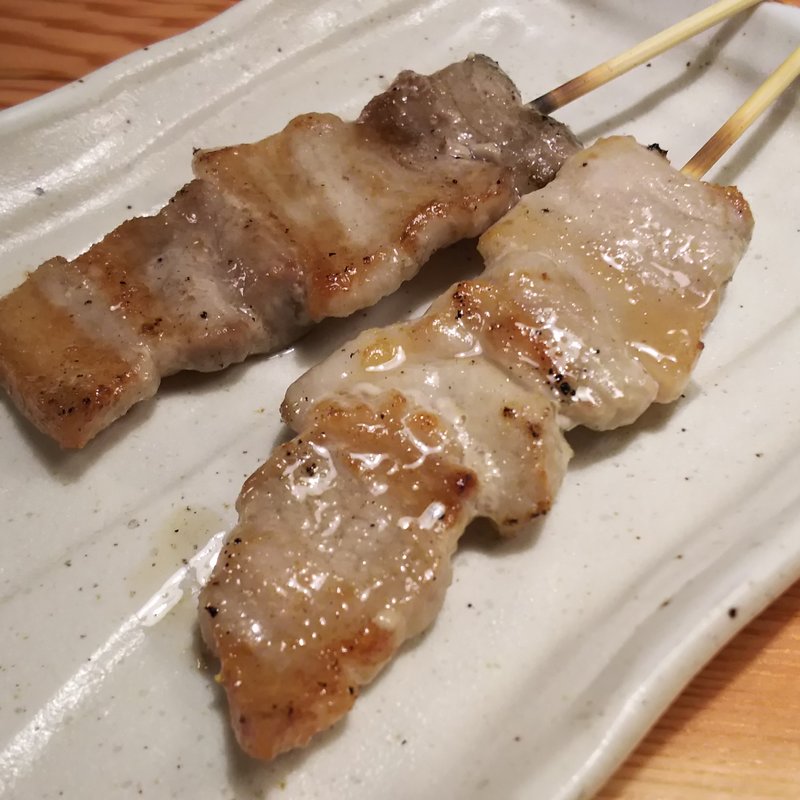 豚バラ串焼(鳥貴族 蒲田東口店)