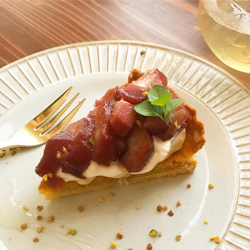 洋梨のタルト(雨音 )