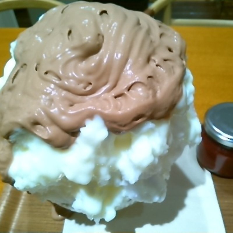 センガナセンガナ&ジンジャーミルク&ショコラエスプーマ(銀座のジンジャー 銀座本店)