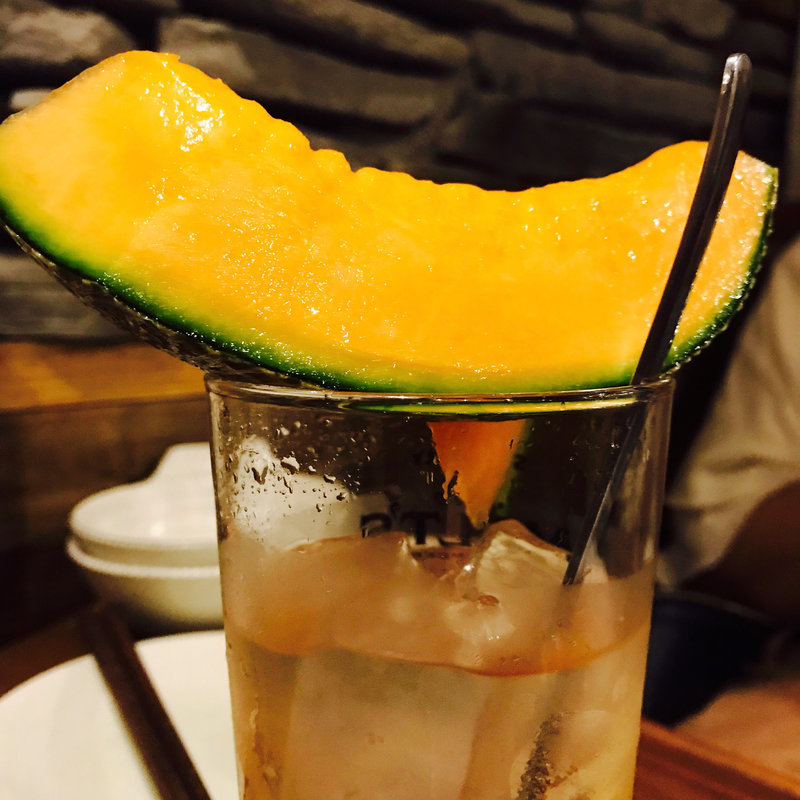 メロンサワー(農家ごはん つかだ食堂 武蔵小杉店)