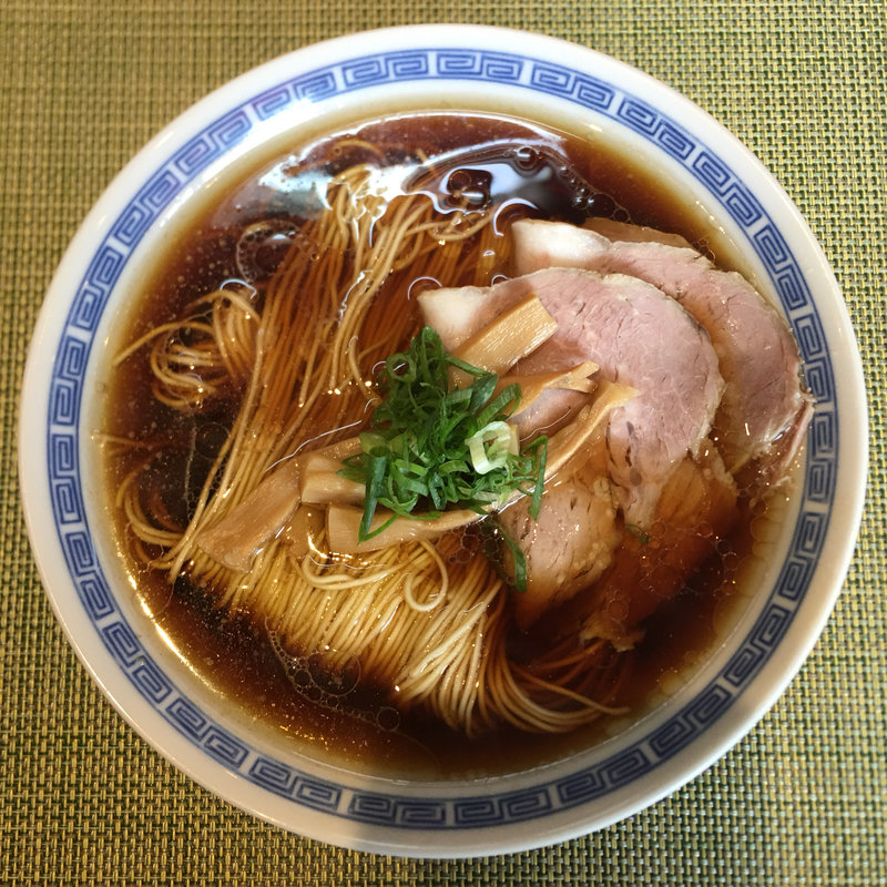 鶏油ブラック中華そば(柴崎亭 )