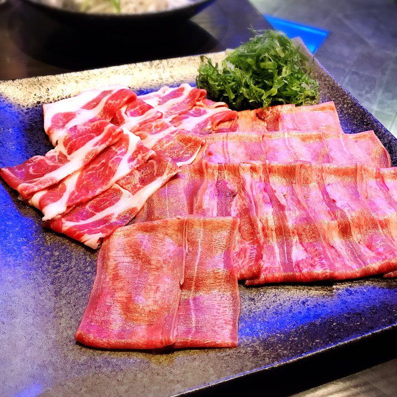 最高級イベリコ豚ベジョータの出汁しゃぶしゃぶ(GENEI TOKYO（会員制）)