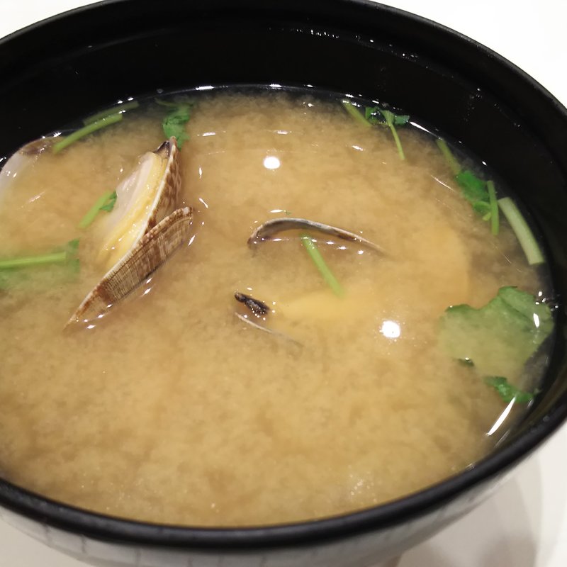 あさり汁(回転寿司みさき 川崎アゼリア店)
