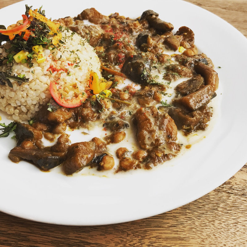 野菜カレー(ひよこ豆カレー)(vegans cafe & restaurant)