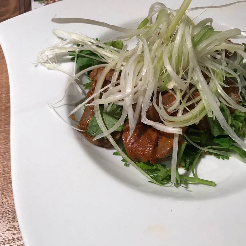 砂肝炒め(GOGOパクチー)